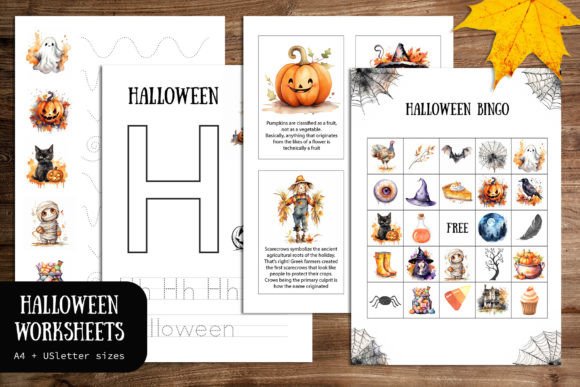 Download Halloween Educational Worksheets Pages - Worksheets Collection