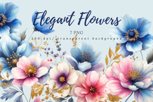 Download Watercolor Floral, Abstract Flowers - Abstract flowers Collection