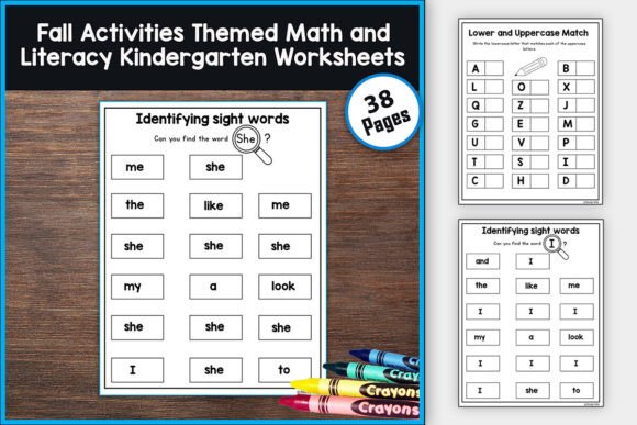 Download Fall Math and Literacy Autumn Worksheets - Worksheets Collection